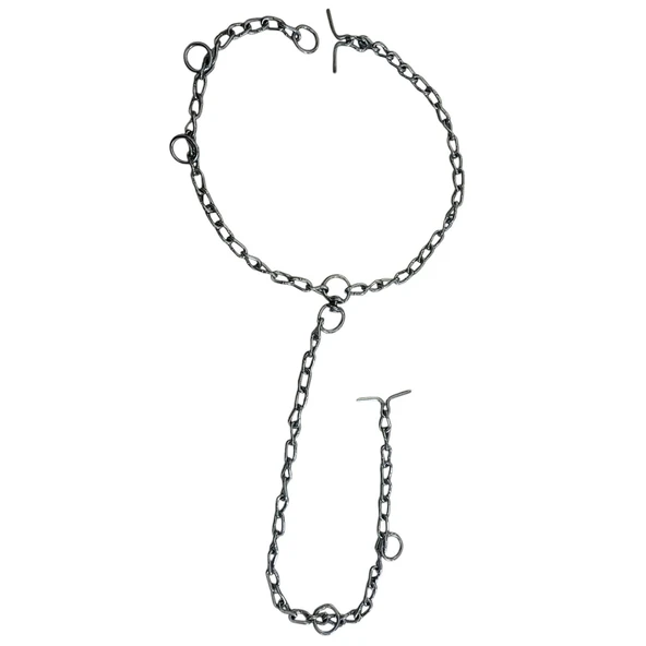 Yüksek Kalite Bükülü 2.5 Kg Besi Zinciri 7 mm 70 x 100 cm Küçük-Büyük Baş Hayvan Kurbanlık Zincir - 3