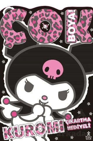 Kuromi - Çok Boya! Çıkartmalı Dev Boyama Kitabı - Kolektif