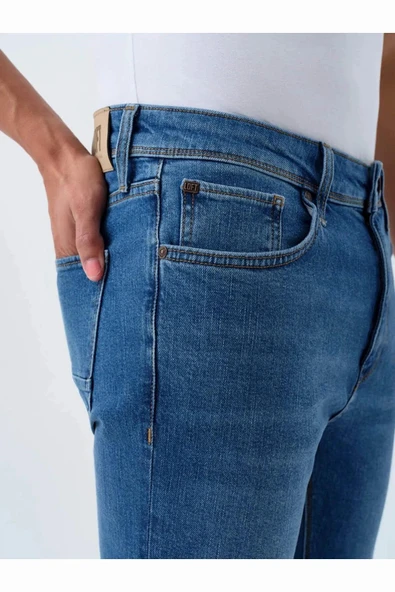 Loft Justın Torıno Lıght Wash Erkek Jean Panrolon LF2039446 - 3