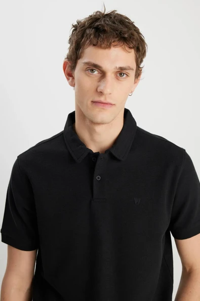 Wrangler Erkek Regular Fit Polo Erkek Tişört W2510720001 - 4