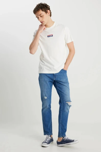 Wrangler Regular Fit Small Logo Erkek Tişört W2510527102 - 1