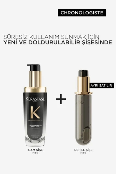 Kerastase Chronologiste L'huile De Parfum Canlandırıcı Saç Bakım Yağı 75 ml 75 ml - 4