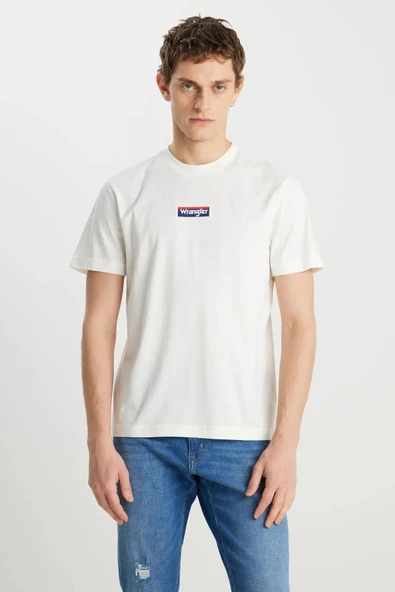 Wrangler Regular Fit Small Logo Erkek Tişört W2510527102 - 2