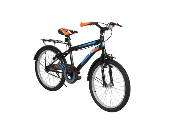 Belderia Tec Ares 20" Jant Vitessiz V-Vites Siyah Çocuk Bisikleti