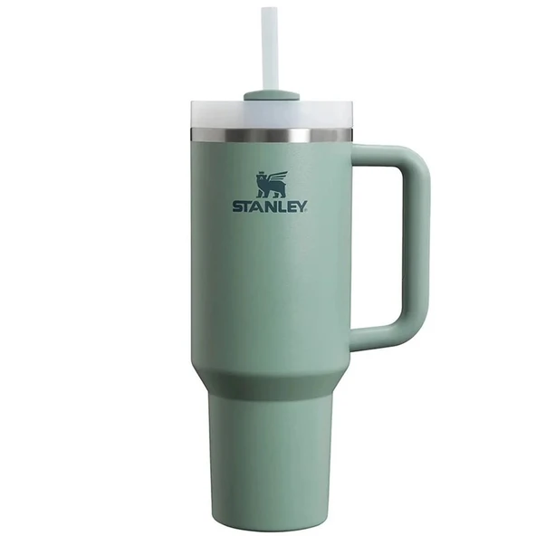Stanley 10-10824-400 Quencher 1.18 Litre Pipetli Çelik Termos - Yeşil