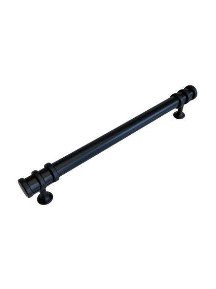Detay Siyah Boru Dolap Kulpu Mobilya Kulpu 160mm(SİYAH)(160mm) Siyah 160mm 160mm - 1 ADET