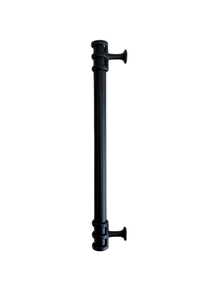 Detay Siyah Boru Dolap Kulpu Mobilya Kulpu 160mm(SİYAH)(160mm) Siyah 160mm 160mm - 4 ADET - 3