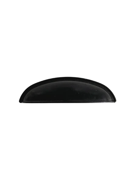 Ay Siyah Yatay Dolap Kulpu Gizli Mobilya Kulpu 64MM(SİYAH)(64MM) Siyah 64mm 64mm - 4 ADET