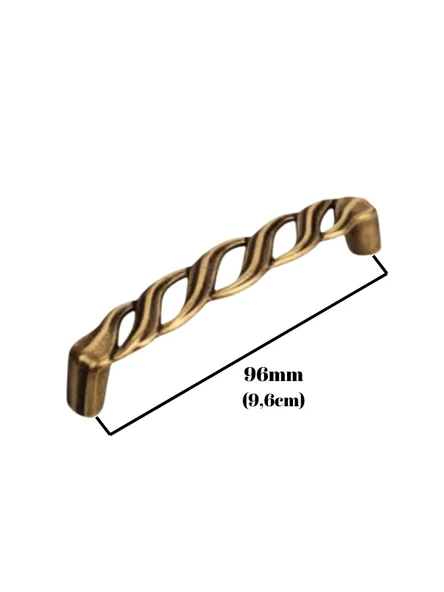 Metal Antik Bakır 96mm Dolap Kulbu Mobilya Kulbu(96mm)(ANTİK BAKIR)(WMN695.096.00D1) Antik Bakır 96mm 96mm - 2 ADET - 2