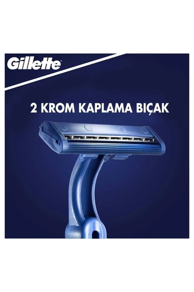 Gillette Blue 2 Kullan At Tıraş Bıçağı 20'li Extra Büyük Paket - 6