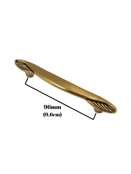 Metal Antik Bakır 96mm Dolap Kulbu Mobilya Kulbu(96mm)(ANTİK BAKIR)(WMN743.096.00A8) Antik Bakır 96mm 96mm - 4 ADET - 2