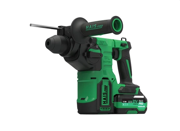 Haispro RB-BH26 Profesyonel Akülü Kırıcı-Delici Matkap 21 V 4.0 Ah