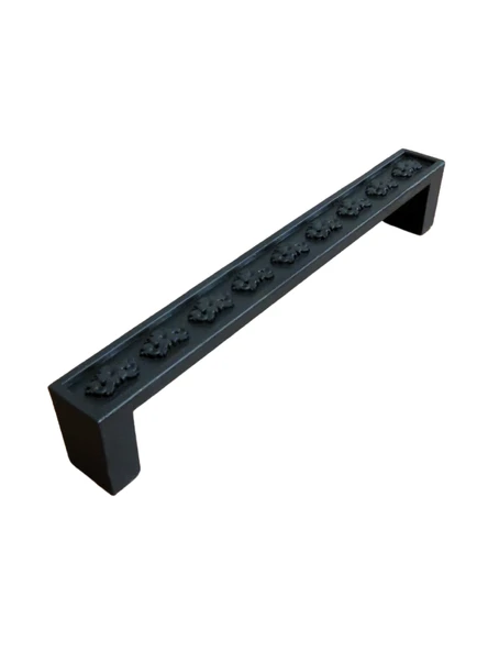 Sumru Siyah Metal Dolap Kulpu Mobilya Kulpu(SİYAH)(96mm-128mm) Siyah 128mm 128mm - 1 ADET