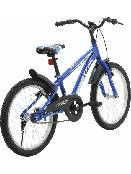 Belderia Tec Ares 20" Jant Vitessiz V-Vites Mavi Çocuk Bisikleti - 2