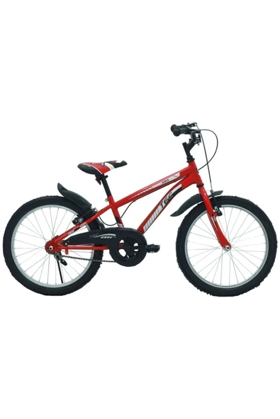 Belderia Tec Ares 20" Jant Vitessiz V-Vites  Kırmızı Çocuk Bisikleti