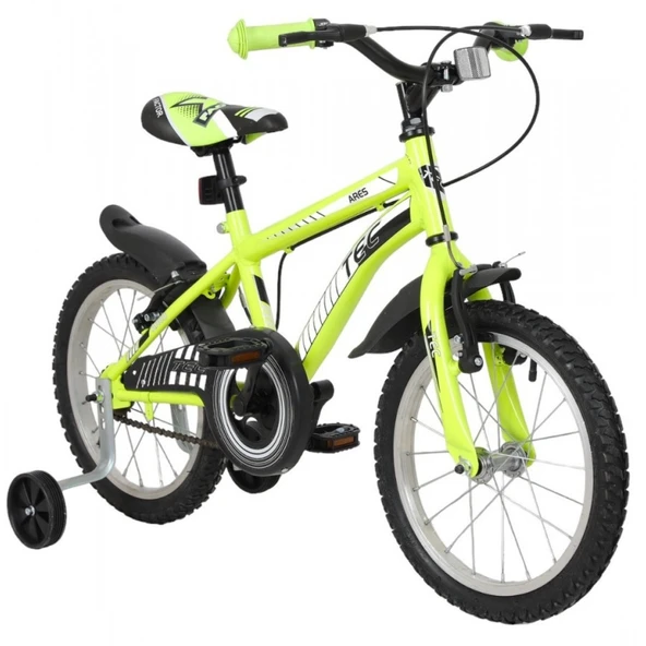 Belderia Tec Ares 16" Jant Vitessiz V-Fren Sarı Çocuk Bisikleti
