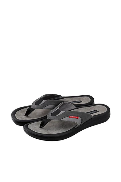 Ceyo 6100-11 Anatomik Taban Parmak Arası Unisex Terlik Gri 35-39