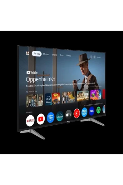 A50 E 795 B 4K Ultra HD 50" 127 Ekran Uydu Alıcılı Google Smart LED TV - 2