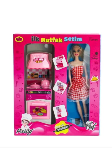 Oydaş Oyuncak 02367 Ilk Mutfak Setim Fırın Bebekli