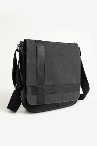 M 417 Mega Bag Unısex Kanvas Postacı Çantası Askılı Çanta Omuz Çanta