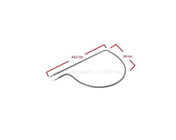 Kare Mini Midi Fırın Rezistansı Mide Tipi 220V 650W - 2