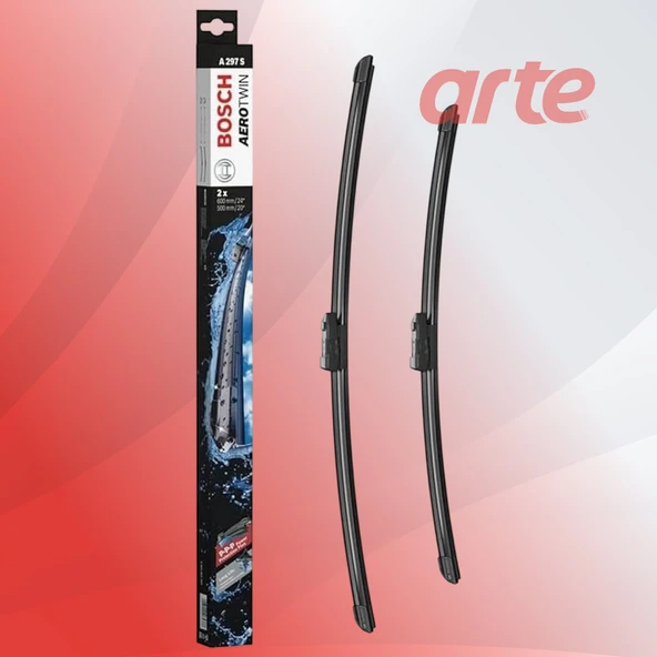 Audi Q5 Bosch Aerotwin Ön Ve Arka Silecek Takımı 2017-2025 ürün görseli 1