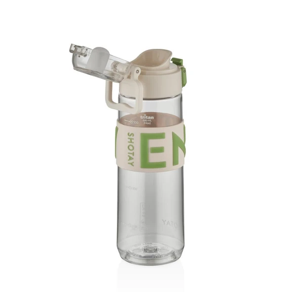 Shotay Enjoy Su Matarası Tritan Beyaz 680Ml - Resim 2