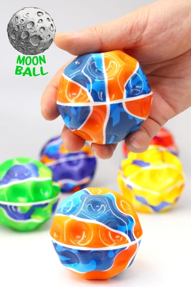 Yükseğe Zıplayan Top Galaksi Uzay Ay Topu Aşırı Zıplayan Bahçe Oyuncağı Basket