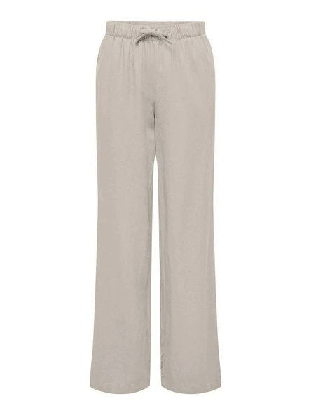 Only Caro Loose Fit Keten Viscos Kadın Pantolon 15291807