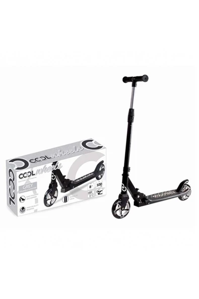Furkan Oyuncak Cool Wheels Katlanır Scooter Gri 8 Yaş 58369 - 3