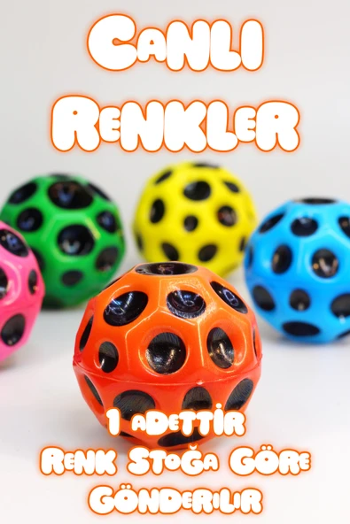 Yükseğe Zıplayan Krater Top Galaksi Uzay Ay Topu Aşırı Zıplayan Bahçe Oyuncağı - 5