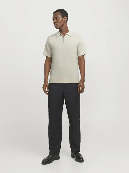 Jack Jones Blamılano Sprıng Knıt Regular Fit Triko Polo Yaka Erkek Tişört - 3