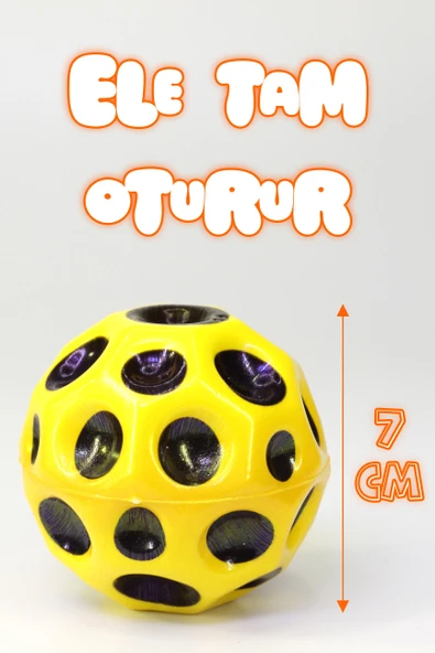 Yükseğe Zıplayan Krater Top Galaksi Uzay Ay Topu Aşırı Zıplayan Bahçe Oyuncağı - 4