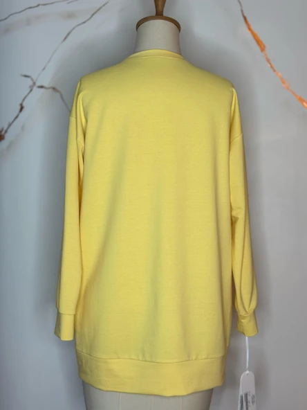 SIRA TAŞLI NAKIŞLI SWEATSHIRT - 2