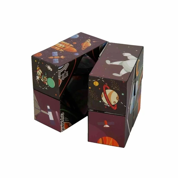 Uzay Temalı Sonsuzluk Küpü - 89828 - 3