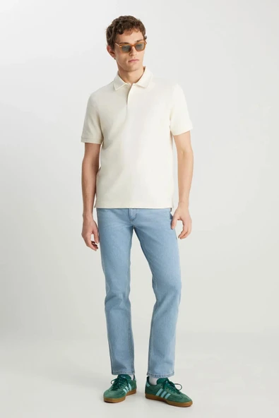 Wrangler Erkek Regular Fit Polo Yaka Erkek Tişört W2510720104 - 3