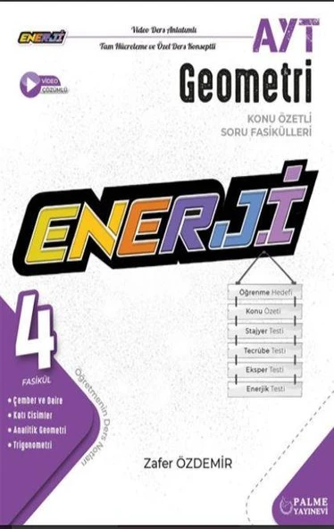 PALME YKS AYT ENERJİ GEOMETRİ KONU ÖZETLİ SORU FASİKÜLLERİ *YENİ* ürün görseli 1