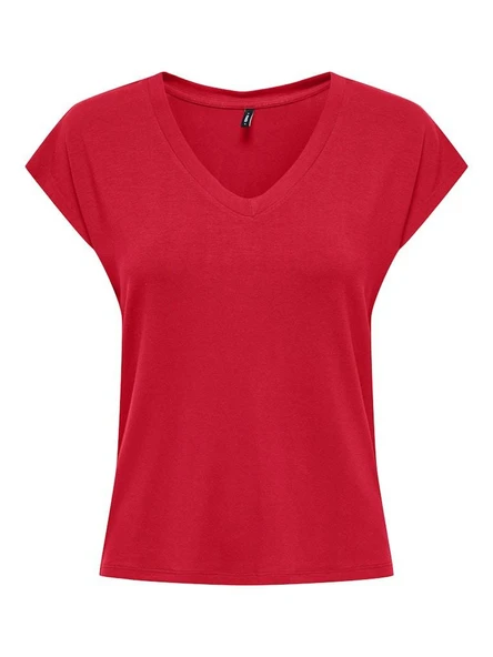 Only Rılla V Yaka Regular Fit Kadın Tişört 15315776