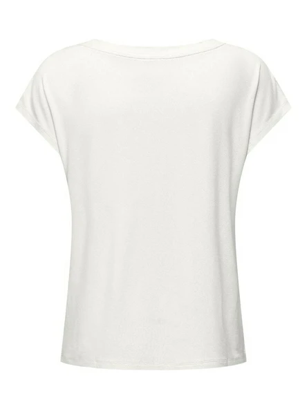 Only Rılla V Yaka Regular Fit Kadın Tişört 15315776 - 2