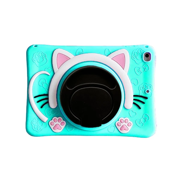 Xiaomi Redmi Pad SE 8.7nç Kılıf Cute Dolls Standlı Eğlenceli 3D Karekterli Çocuk Kılıfı - 9