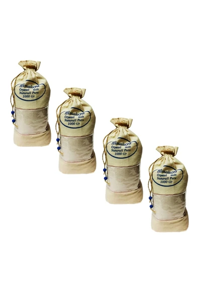 Tuzu Öğütülmüş İnce Açık Pembe Renk 4 kg