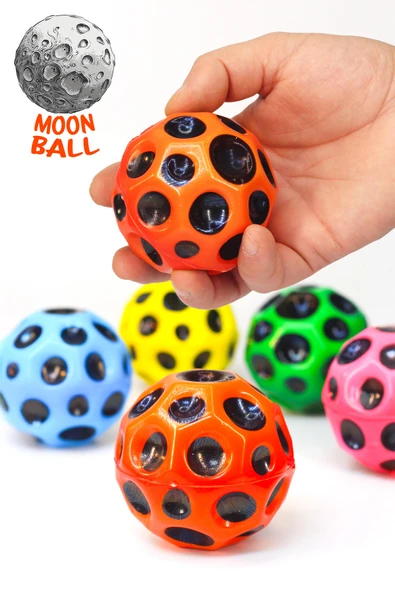 Yükseğe Zıplayan Krater Top Galaksi Uzay Ay Topu Aşırı Zıplayan Bahçe Oyuncağı