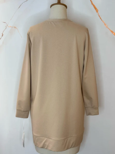 YAZI NAKIŞLI SWEATSHIRT - 5