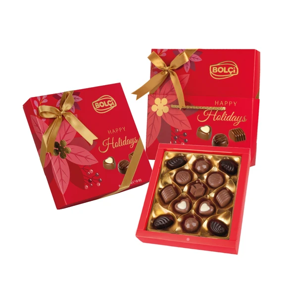 BOLÇİ 130 GR HAPPY HOLIDAYS KIRMIZI AD