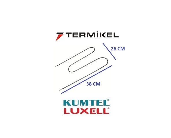 Kumtel - Luxell - Termikel Uyumlu M Tipi Fırın Rezistansı 700w