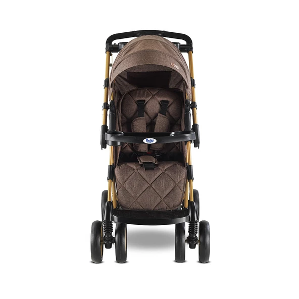 Babyhope Bh-609 Polo Puset Gold Çift Yönlü -spor Tarz Model Bebek Arabası - 2