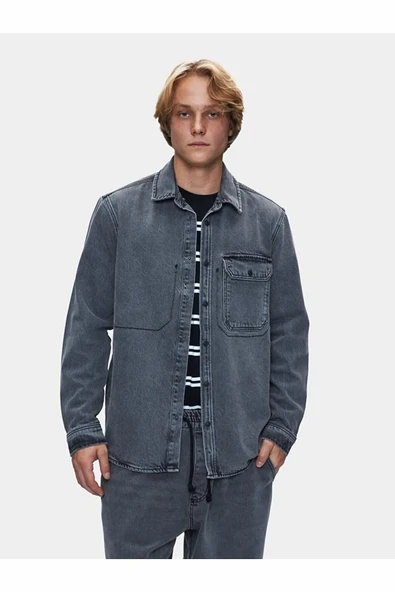 Ltb Aıdan Neıko Wash Erkek Jean Gömlek - 5