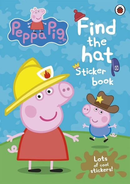 Peppa Pig: Find the Hat Sticker Book - Peppa Pig - Peppa Pig ürün görseli 1