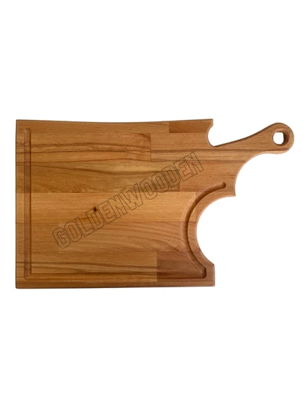 Balta Doğal Ahşap Sunum Tabağı Ahşap Sunumluk(KAYIN/GÜRGEN) Kayın BOY:40cm EN:25cm - 5