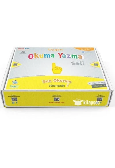 1. Sınıf Üçgen Ben Okurum Okuma Yazma Seti Üçgen Yayıncılık